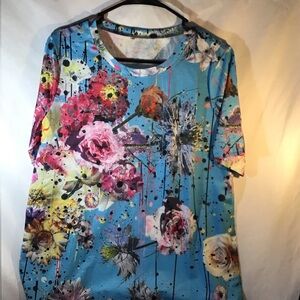 Floral Print Women's Top